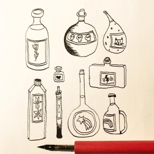 One more for today! Day 6 ‘Choose A Potion’ - Which one would you choose? 