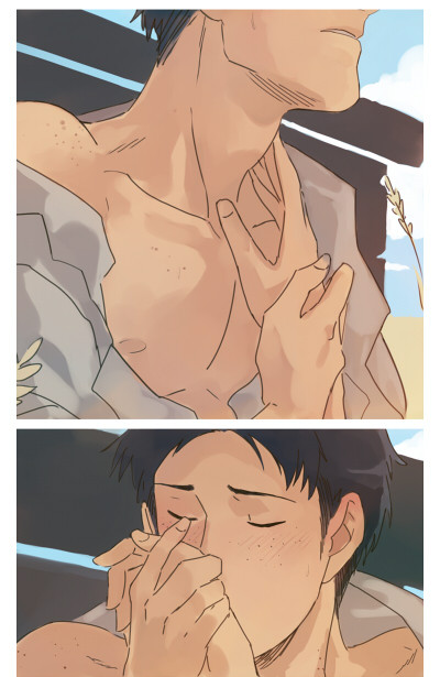 asskissing:  kaa-05n2:  JeanMarco Week, day 6: Summer loving or raindrops  ok but listenhastily pulling over for road head even tho its like nearing a hundred degrees bc if anyone deserves it, goddamnit it’s marco bodt. and the thing is jean doesn’t