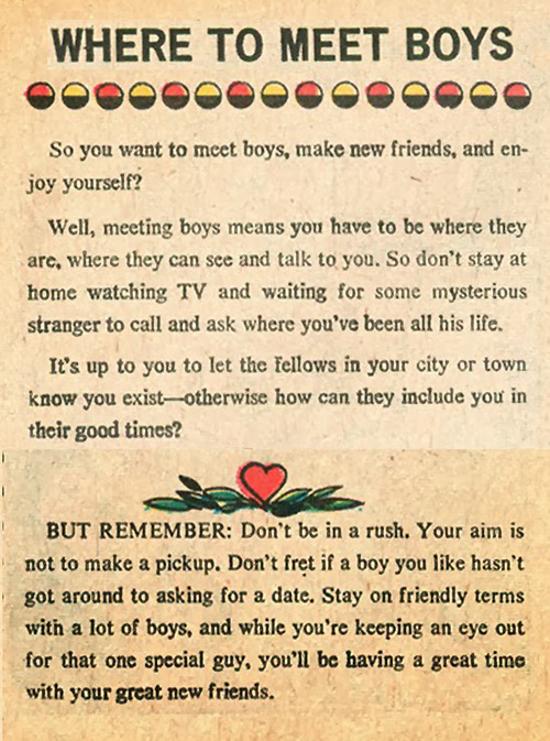 nevver:  Where to meet boys