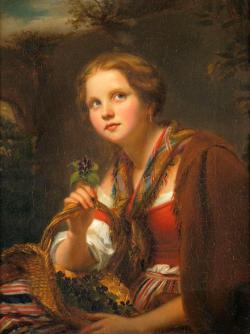 fleurdulys:  Portrait of a Young Girl - Johann Georg Meyer von Bremen  
