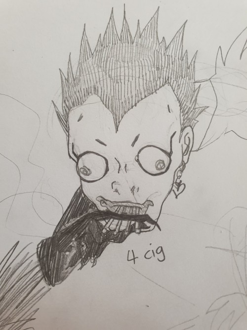 Hello Tumblr I Watched Deathnote I Liked These People And Drew Them And Am Too Lazy To Draw More And