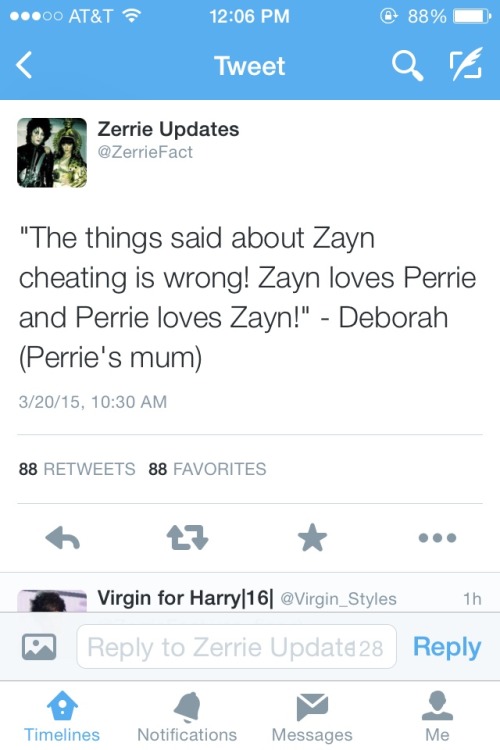 somethingspirtual: Am I the only one who thinks Debra secretly wants to fuck zayn and runs zerrie fa