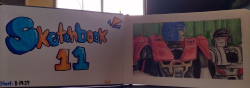 The Introduction Page Of My Sketchbook: