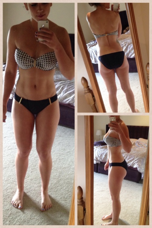 fitness-loveofmylife:  Progress update!!  Week 1 vs. week 6 😊