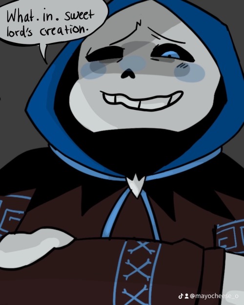 Reaper And Gaster Sans Decides To Give Geno A Little Makeover. What A Cliff Hanger What Will Happen Next?!?