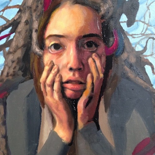 I Am Almost Done Painting The Skin!! #wip #workinprogress #oilpaint #paint #instaart #art #artist #painting