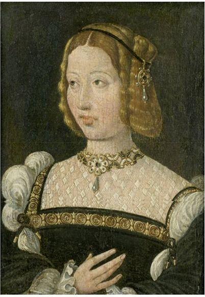 madeleine92posts: Portraits and cameo with the portrait of Isabella of Portugal, Holy Roman Empress 