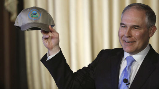 EPA removes climate change page from website