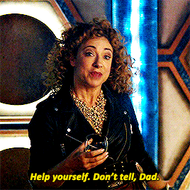The Doctor And River Song + Being A Besotted Old Married Couple