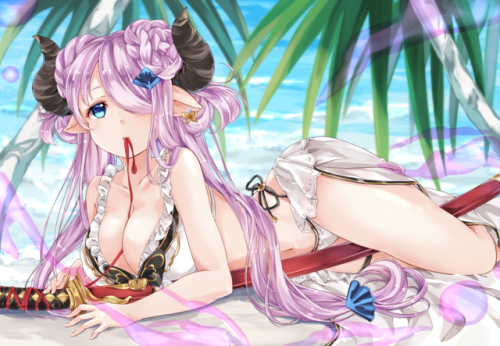 lewdest-lounge:   水着ナルメア  