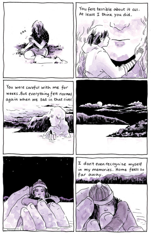 tilliewalden:tilliewalden: I couldn’t fit the whole comic! There’s more, forgive me.  Made as my final project when I was at CCS (Center for Cartoon Studies).   Ok, fine. She is complete. 