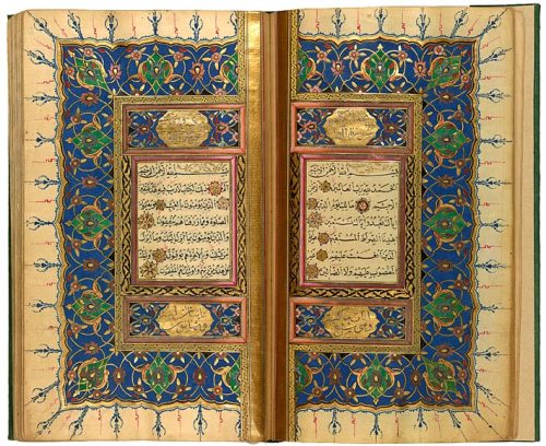 The Qur˒an, the Holy Book of Islam. Treasures of Islamic Manuscript Painting from the Morgan Library