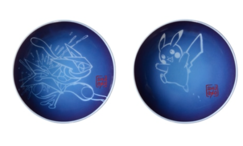 Pokemon “Harunatsu Akifuyu” collection, released July 20201 Plate set&ndash; 1,650 yenWater bottle&n