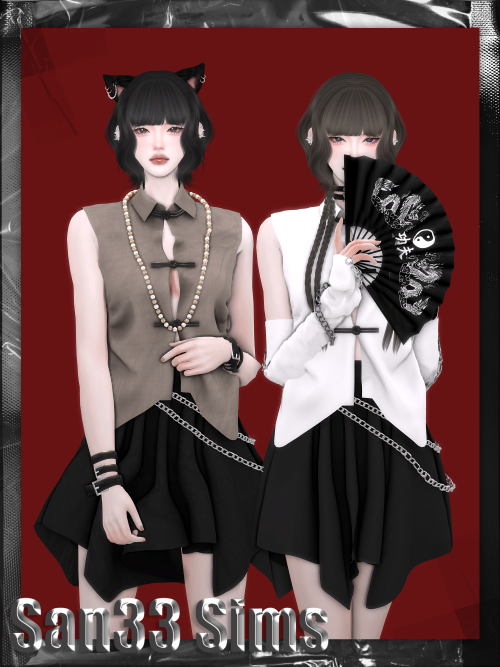 【333】Zenategory:suit+necklacecontain： femalesuit 12 colours+necklace 2 coloursGame screenshots using