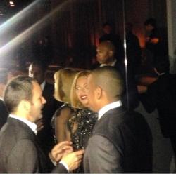 Yivialo:  Adoringbeyonce:they Showed Up! They Showed Up! Tom Ford’s Show In Los