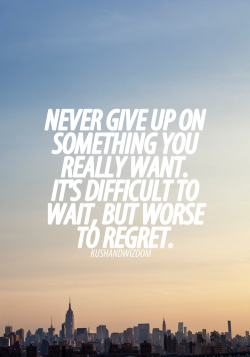 onesubsjourney:  amaster:  No regrets…#1 rule. Persistence gets you everywhere…no giving up.  I need to remember this in ALL aspects of my life!