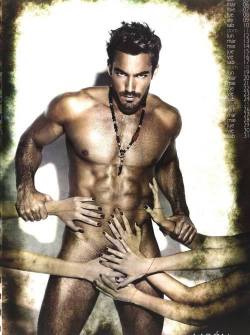 12sexyguys:  Aaron Diaz (via Fifty Shades of Sexy’s Bad Boys on Facebook: http://on.fb.me/16vixYy)