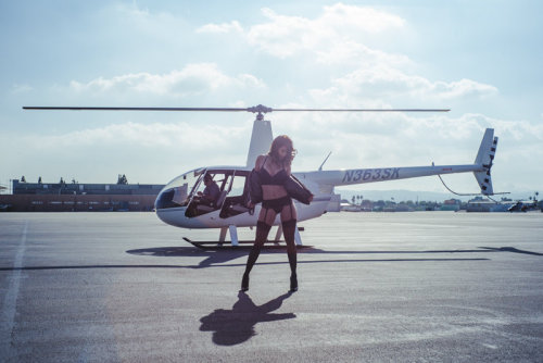 yogitheshooter:vanstyles:1,500 ft. above Los Angeles with Tianna G.Fuck the bullshit, this idea was 