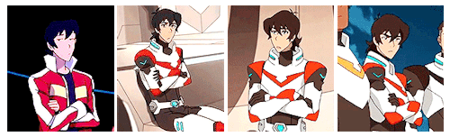 lanceskogane:Voltron - Keith doing The Thing™— all of keith’s edgy arm crossing in season one