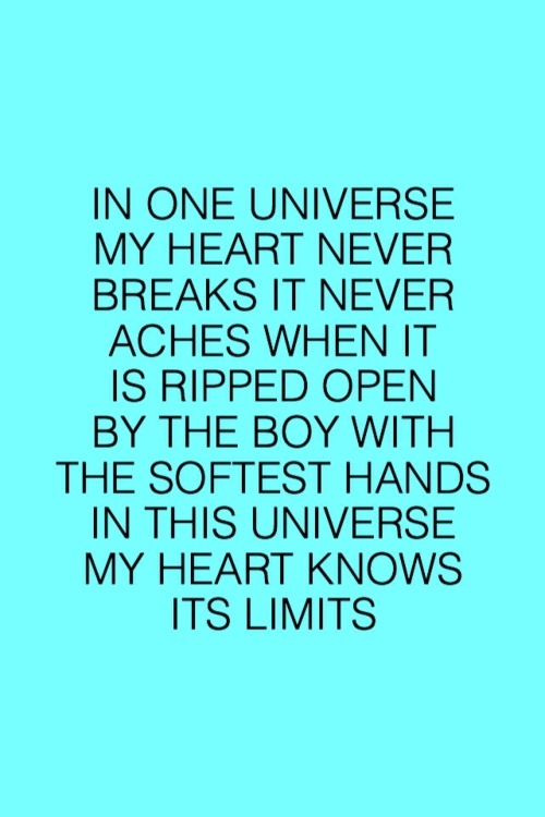 unsends:  in one universe || part 2