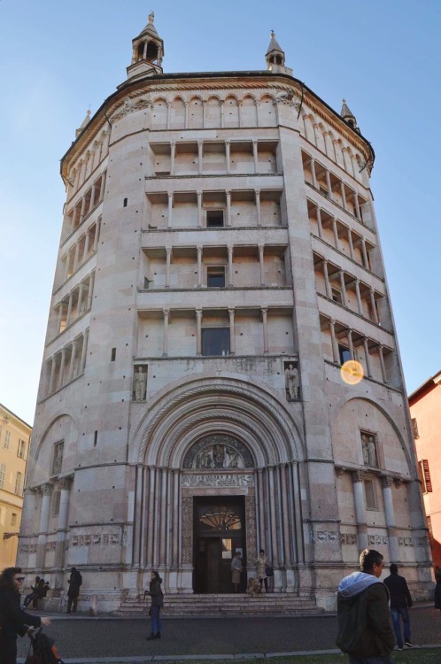 historicalromance: Baptistery of Parma, Italy-photos of my property, if you take please give me cred