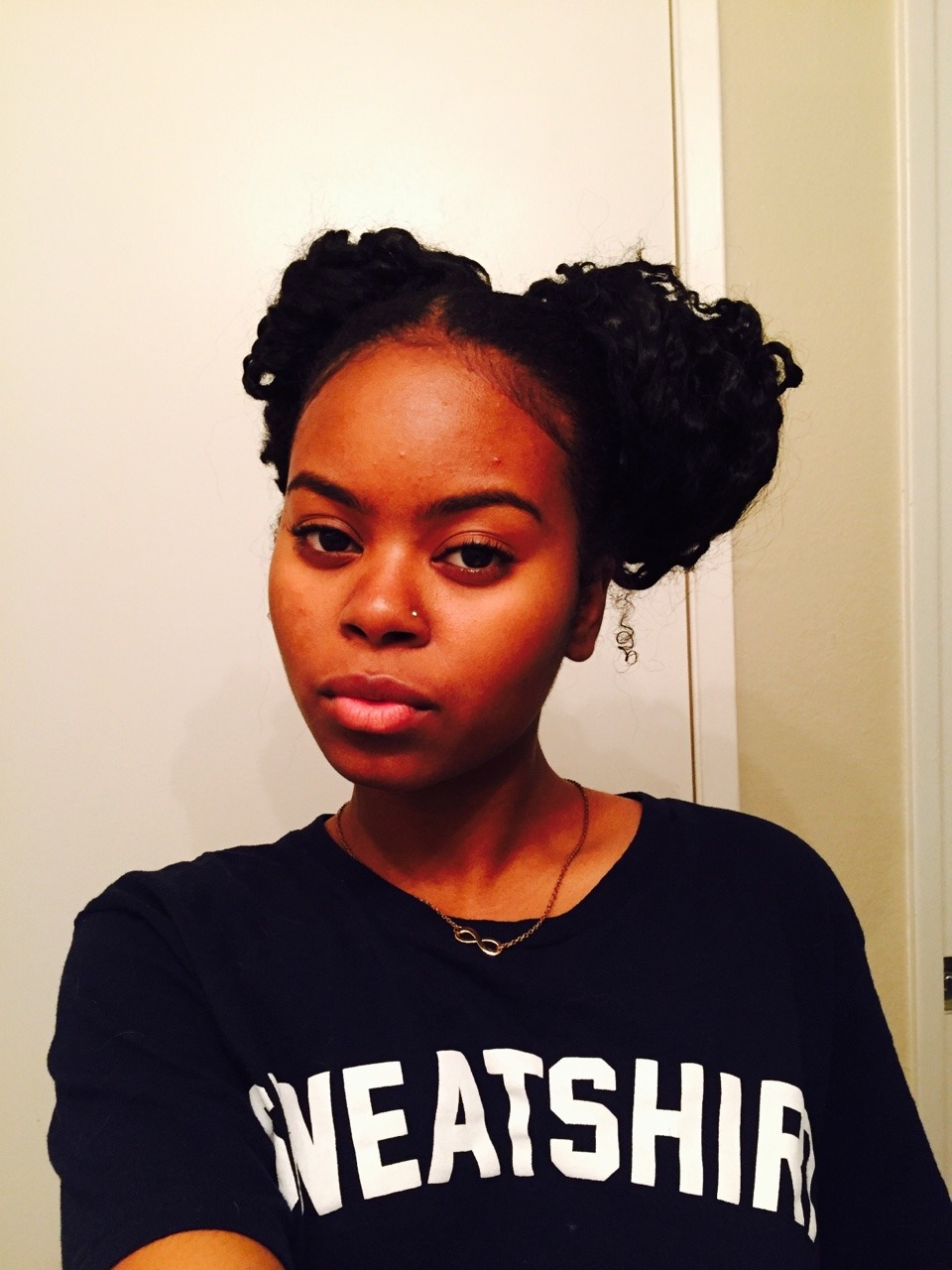 mrdorseywoods:  kierrabazilio:  Who told me to be a baby hair queen yesterday?  Damn.
