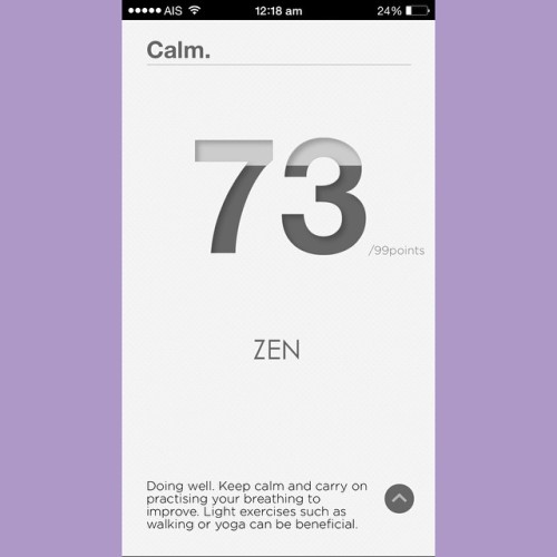 My #Zen measurement before bedtime&hellip;all zen'ed out! Namaste #Zen #Zensorium #Tinké #Being #hea