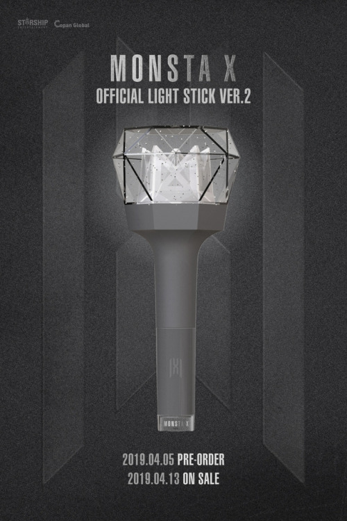 fymonsta-x: @OfficialMonstaX: [#MONSTA_X]#몬스타엑스 #공식응원봉OFFICIAL LIGHT STICK VER.2 190405 : PRE-ORDER1