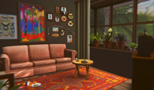 Ella's House In Sulani (lot By @alcearosea-sims | Ignore The Plate+cup On The Floor, She's Messy, Alright?!)