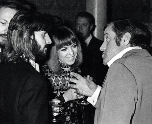 Ringo and Maureen Starr attend the “The Magic Christian” Los Angeles Premiere, January 1