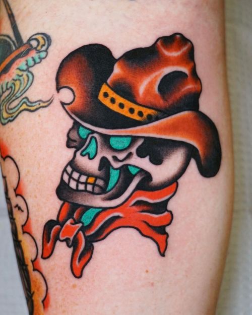 Classics never die! Cowboy skull and Sailor Jerry ship! Thanks&hellip; https://ift.tt/3m8IScA