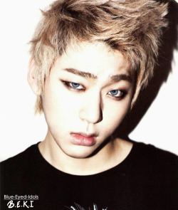 beki-eyes:   BLUE EYED K-POP IDOLS: #425 Woo Jiho (Zico) - Block B  