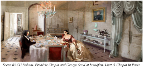 frycek-chop:George Sand scene concepts from John Mark’s unreleased film, Liszt and Chopin in P