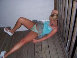 omg-upskirts:  too drunk for stairs Follow