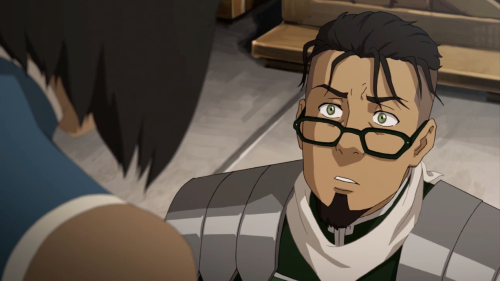 kuvirsass:  “I will take away the thing you love most: Kuvira.” No but look how quickly his demeanor changes. This man just saw his own mother cry for him and didn’t budge. He saw the Avatar go into the Avatar state to attack him and didn’t
