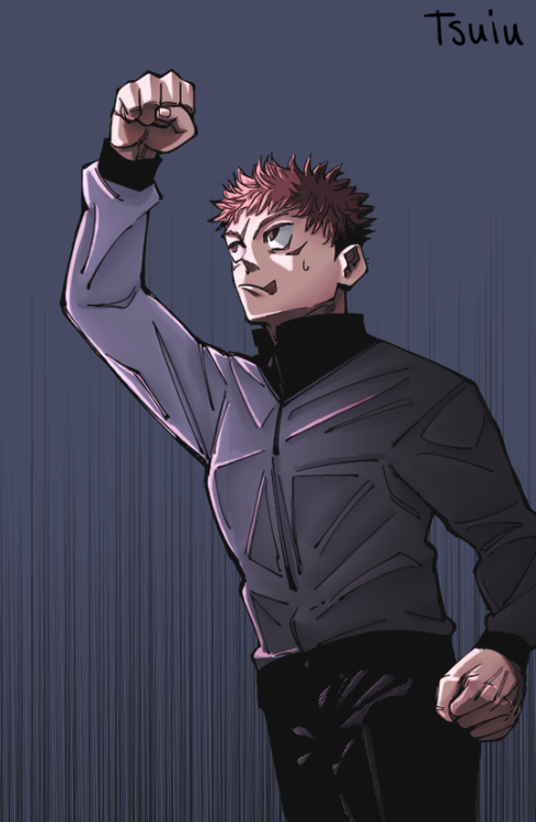 tsuiu:Itadori in Jujutsu Kaisen Chapter 153