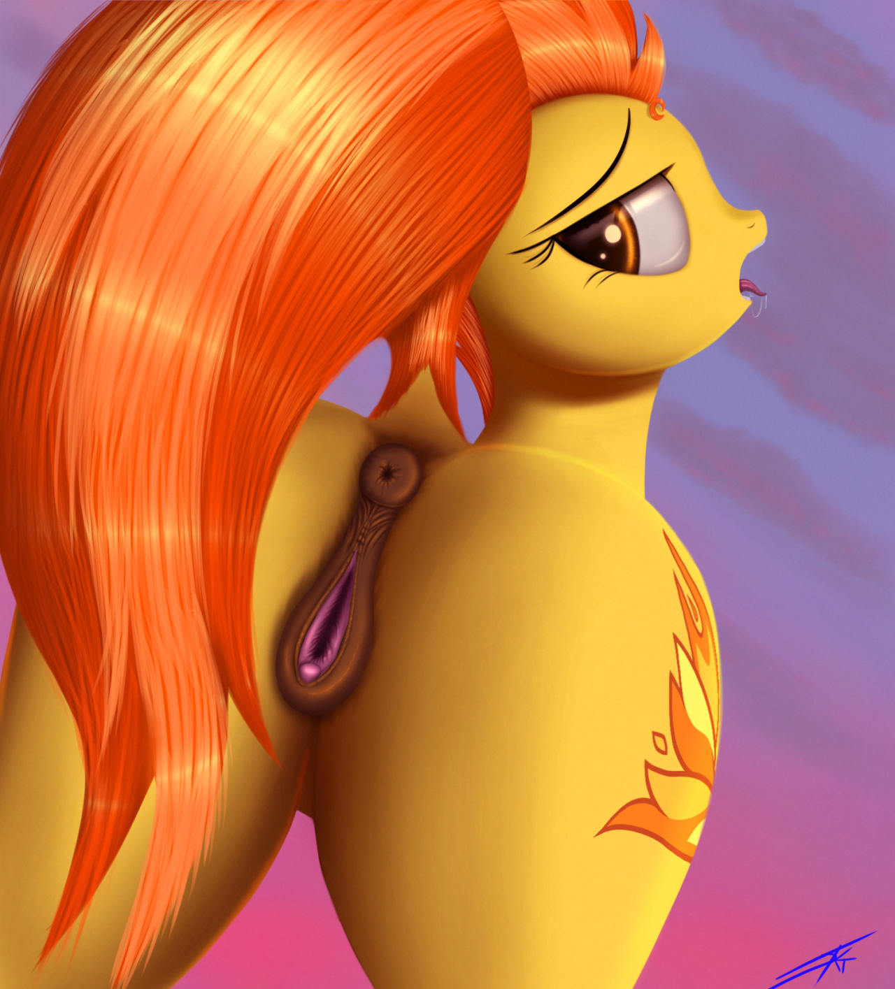 clubflankfb:  jekidrawing:  She’s on fire &lt;3  We still don’t know what