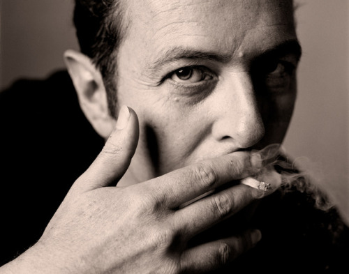 astjames:  Joe Strummer. Simply one of my all time favorite people. I spent an afternoon with one of the coolest people ever, drinking beers and taking photos. See more photos on my Instagram at a.stjames
