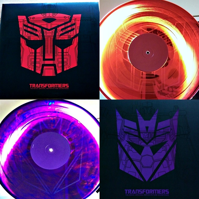 guldsevinyl:  Transformers: The Movie – Original Motion Picture Soundtrack 2xLPRed