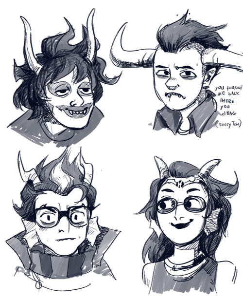 cerealmonster15: paperseverywhere: I just wanted to draw all of them again I’m laughing so muc