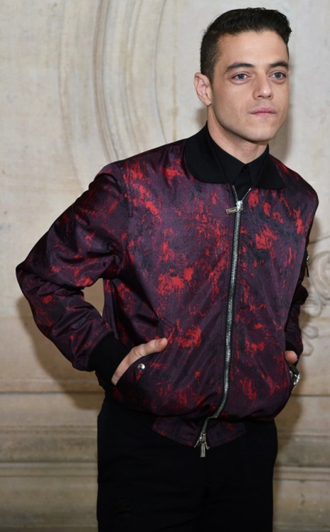 vispreeve:Rami Malek | Christian Dior Haute Couture Spring 2017 Show