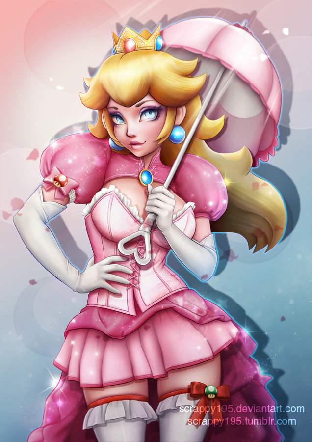fandoms-females:  TMG #2 - Princess Of Smexyness ( royal_peach_by_scrappy195 )  