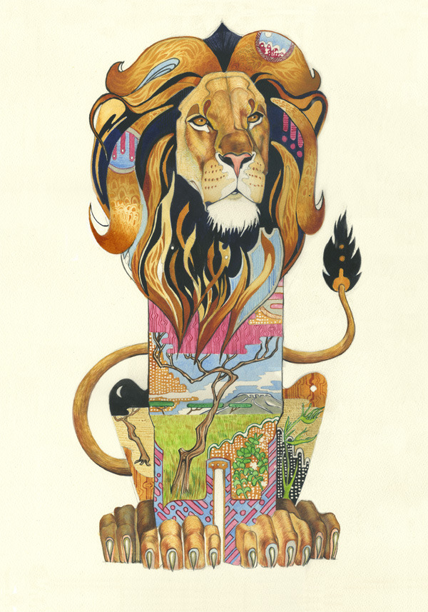 mayahan:  Illustrations by Daniel Mackie