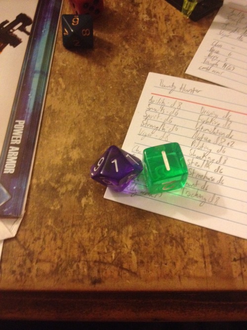 dragonatthedinnertable: We let the GM’s NPC boss to get kicked into a disintegrator pit.