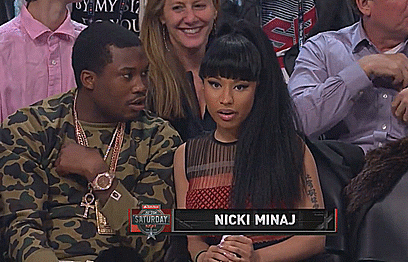 hardcorejourney:  sailorprivncess:iamgeorgecostanza:He definitely said “this dick”Nic’s looking like “you better shut the hell up”  Lmao