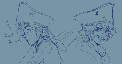 pirate guy scribbles