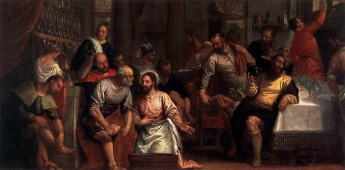 Christ Washing the Feet of the Disciples, Veronese, 1580s