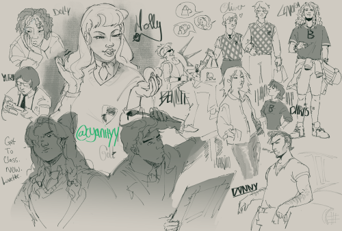 Sketch Dump 4 Of What I Stumbled On In The OC Storm !!