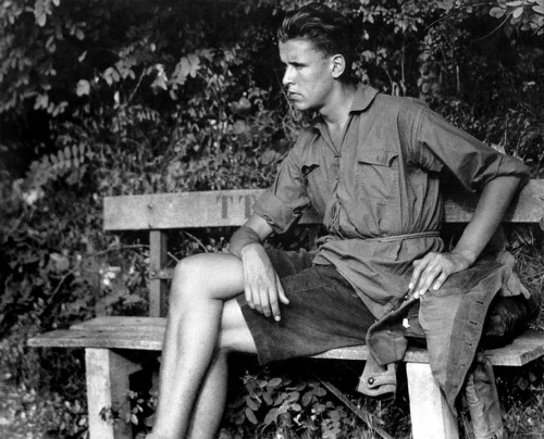 Herbert List photographed by Stephen Spender