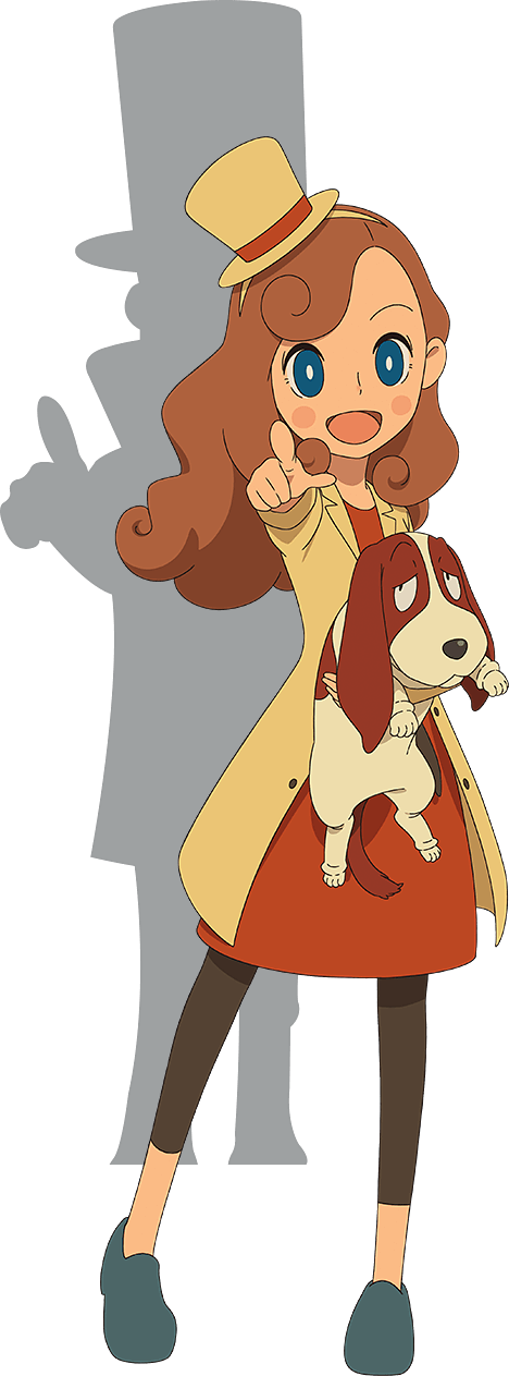 Professor Layton Screencaps — First official artwork from the new anime  series:...